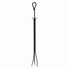 Fireplace Tongs, Black, 37-In.