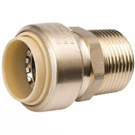 B & K Industries Brass Male Adapter 3/4” x 3/4” (3/4” x 3/4”)