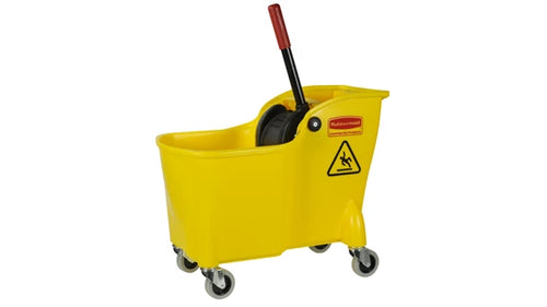Rubbermaid Tandem™ Bucket Combo (31 Qt, Yellow)