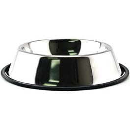 Pet Bowl, Stainless Steel, 64-oz.