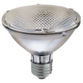 Flood Light Bulb, Halogen, Short Neck, Indoor, Par 30, 38-Watts