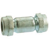 Galvanized Pipe Repair Coupling, 1-1/4-In. Compression