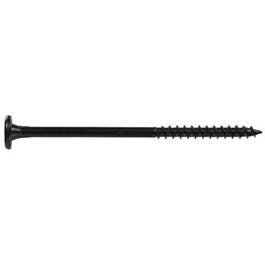 LumberTite Wood Screws, Black Ceramic, 1/4 x 6-In., 50-Pk.