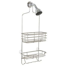 Over-The-Shower Caddy, Chrome, Large
