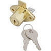 Drawer Lock, Keyed Alike, Brass