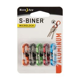 Mini S-Biner MicroLock, 5-Pk.
