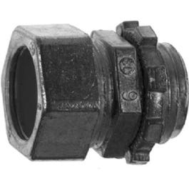 Conduit Fitting, EMT Compression Connector, 1-In.