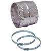 Dryer Duct Extension Kit, Flexible Aluminum, Universal Fit, 4-In.