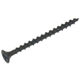 Phosphate-Finish Drywall Screws, Phillips Flat Bugle Head, 1-In. x #6, 50-Pack