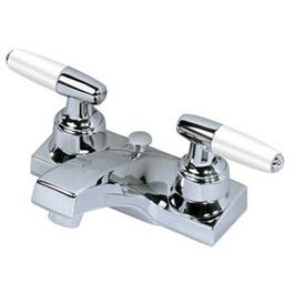 Lavatory Faucet With Pop-Up, 2 Handle, Chrome