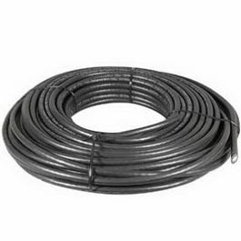 100-Ft. 18 AWG Black Quad Shield RG6 Coaxial Cable