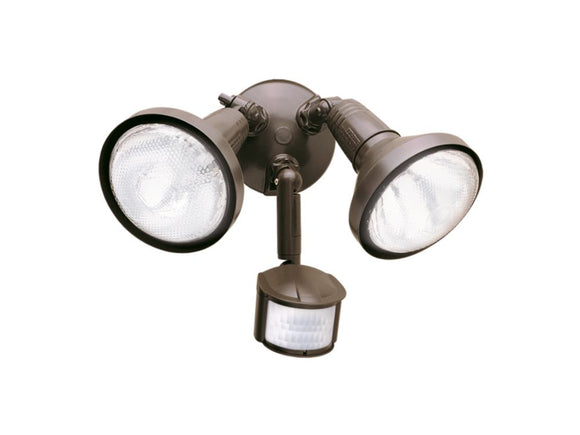 Cooper Lighting Ms185r Bronze Motion Activated Regent Security Flood Light With (300 Watts)