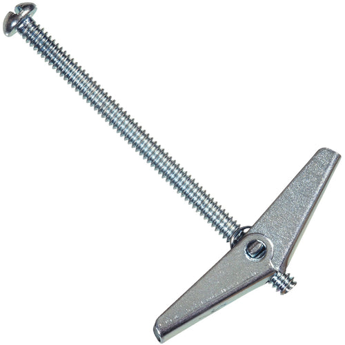 Hillman 3/16 In. Round Head 3 In. L Toggle Bolt Hollow Wall Anchor (10 Ct.)