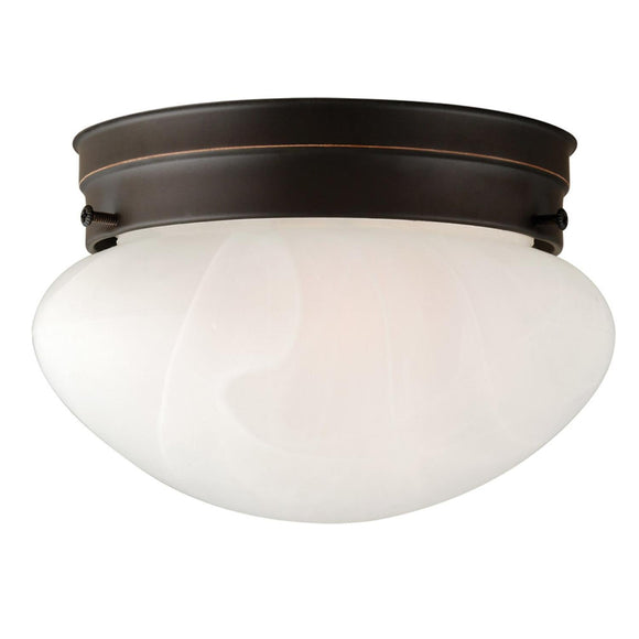 Design House Millbridge Dome Ceiling Light in Oil-Rubbed Bronze 5-Inch by 7-7/8-Inch (5