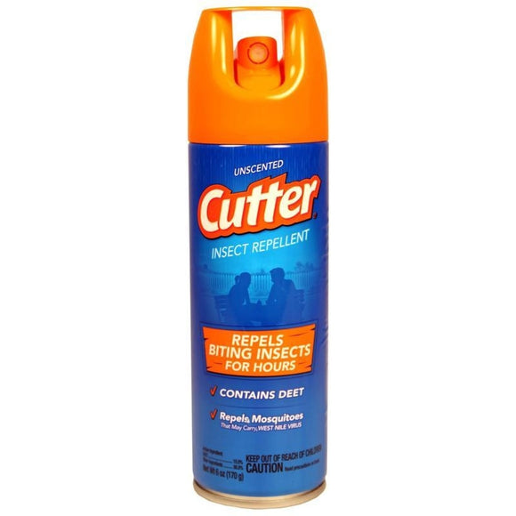 Cutter Unscented Insect Repellent Aerosol (6 oz)