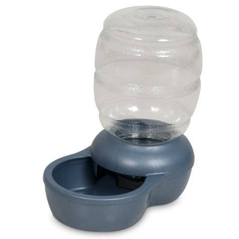 Petmate Replendish Waterer With Microban (Medium - Blue)